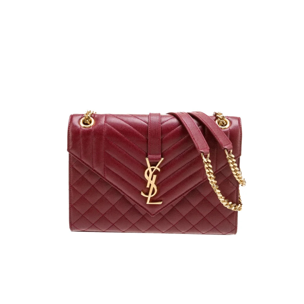 SAINT LAURENT | ENVELOPPE MATELASSÉE