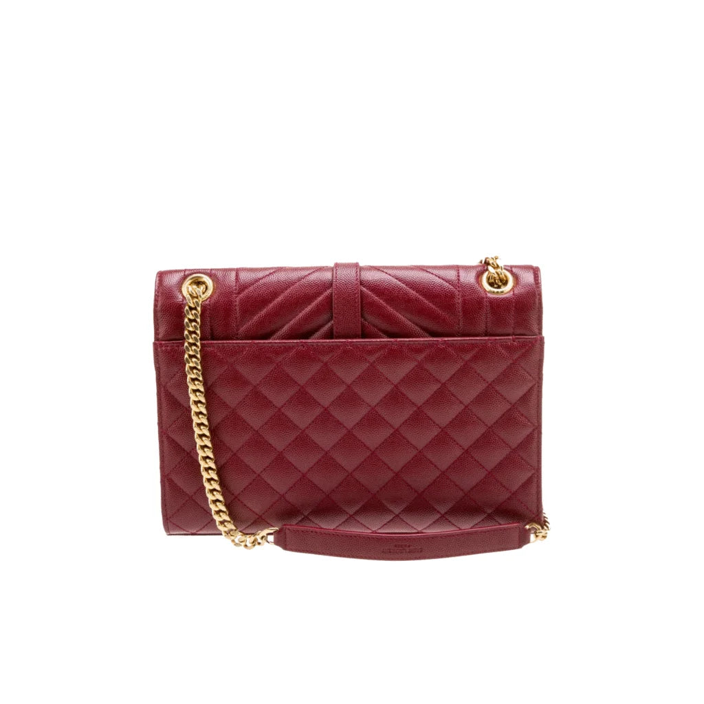 SAINT LAURENT | ENVELOPPE MATELASSÉE