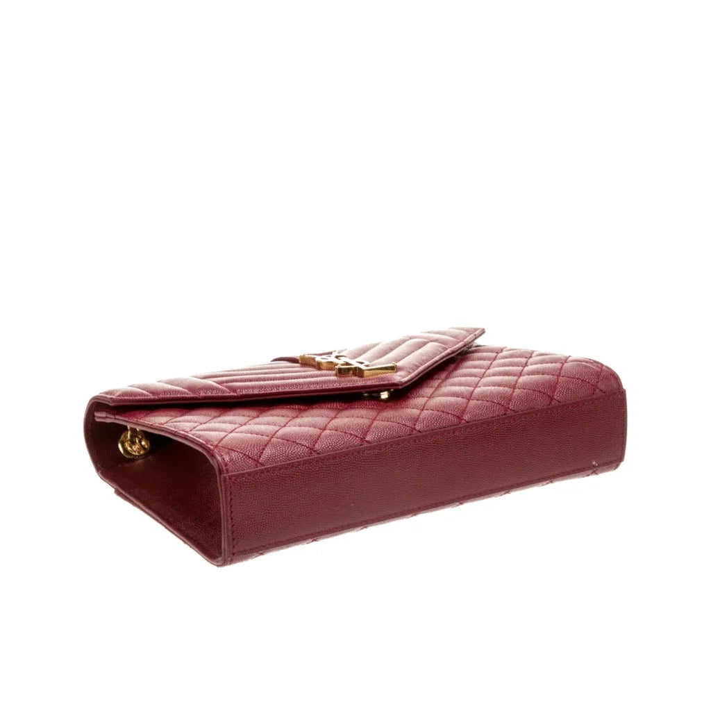 SAINT LAURENT | ENVELOPPE MATELASSÉE