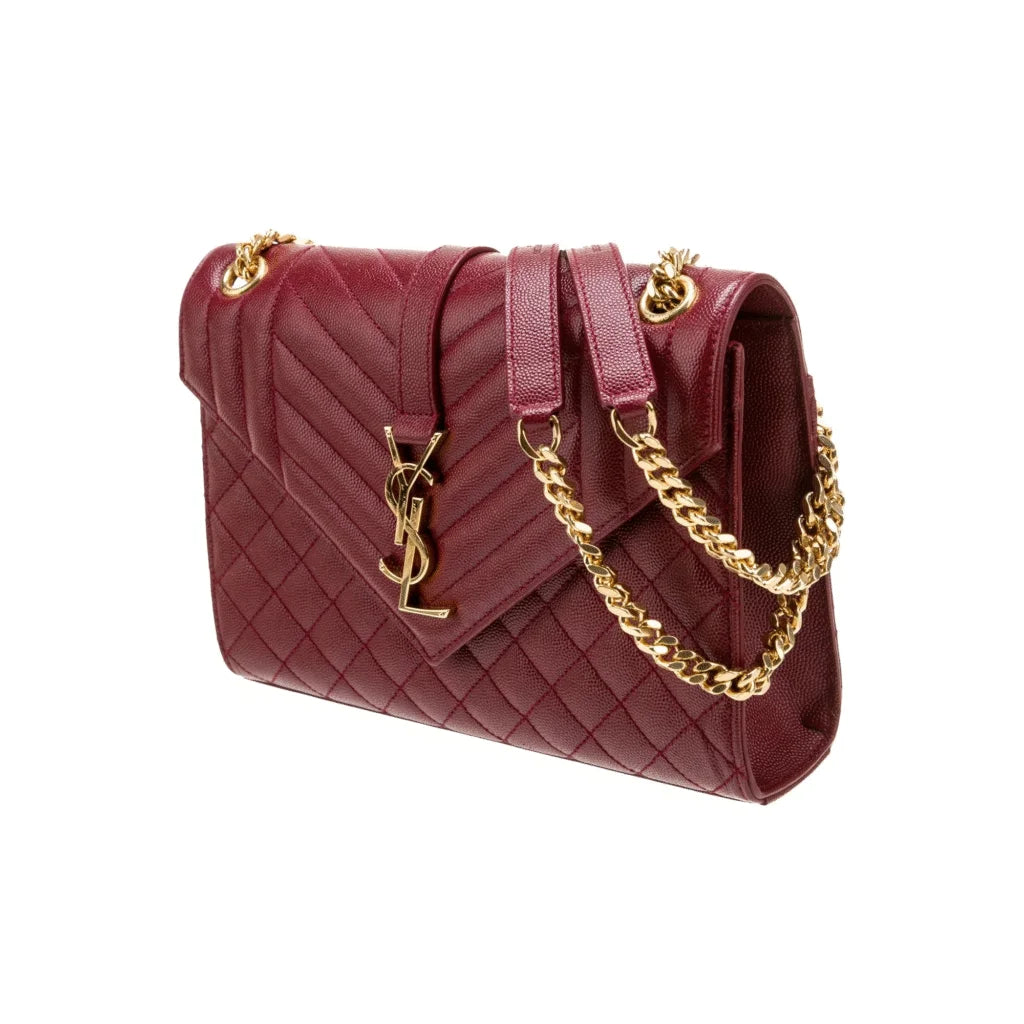 SAINT LAURENT | ENVELOPPE MATELASSÉE